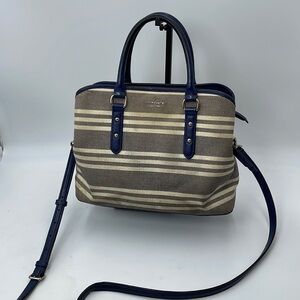 Kate Spade New York Larchmont Avenue Stripe Evangelie Fabric - Navy